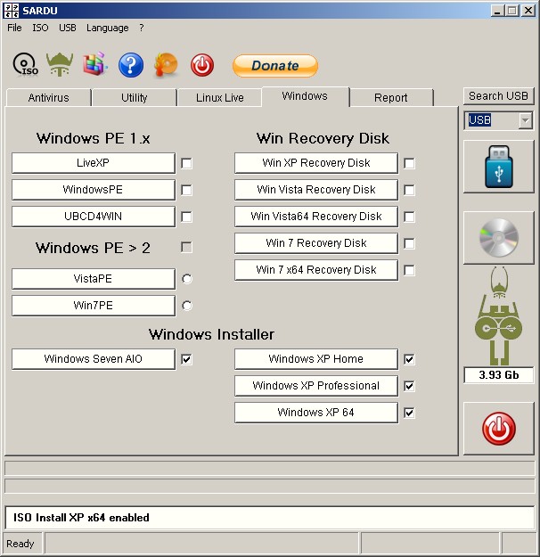 Fremhævet pen erektion SARDU 2.0.2c with Windows installer released : English Forum