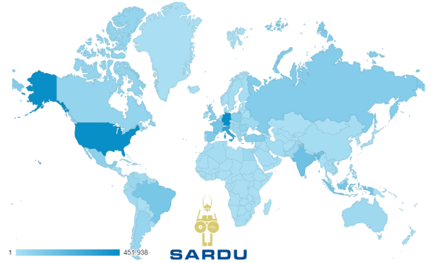 SARDU World wide diffusion