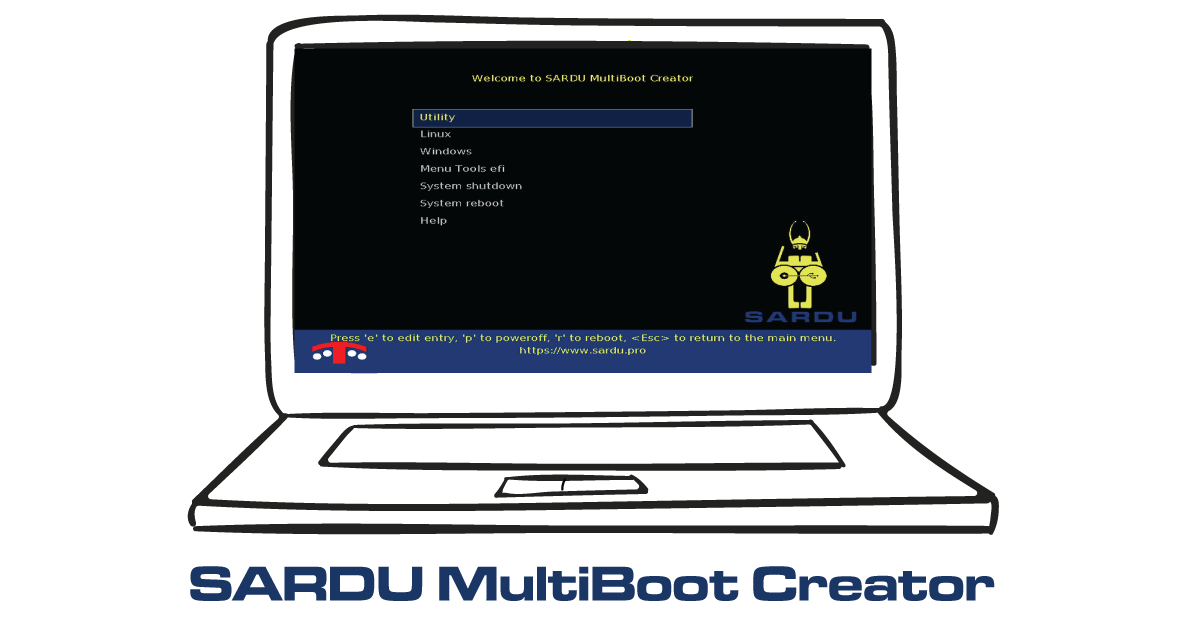 Arsenal montar Lujo Download SARDU MultiBoot Creator | BIOS Legacy UEFI support